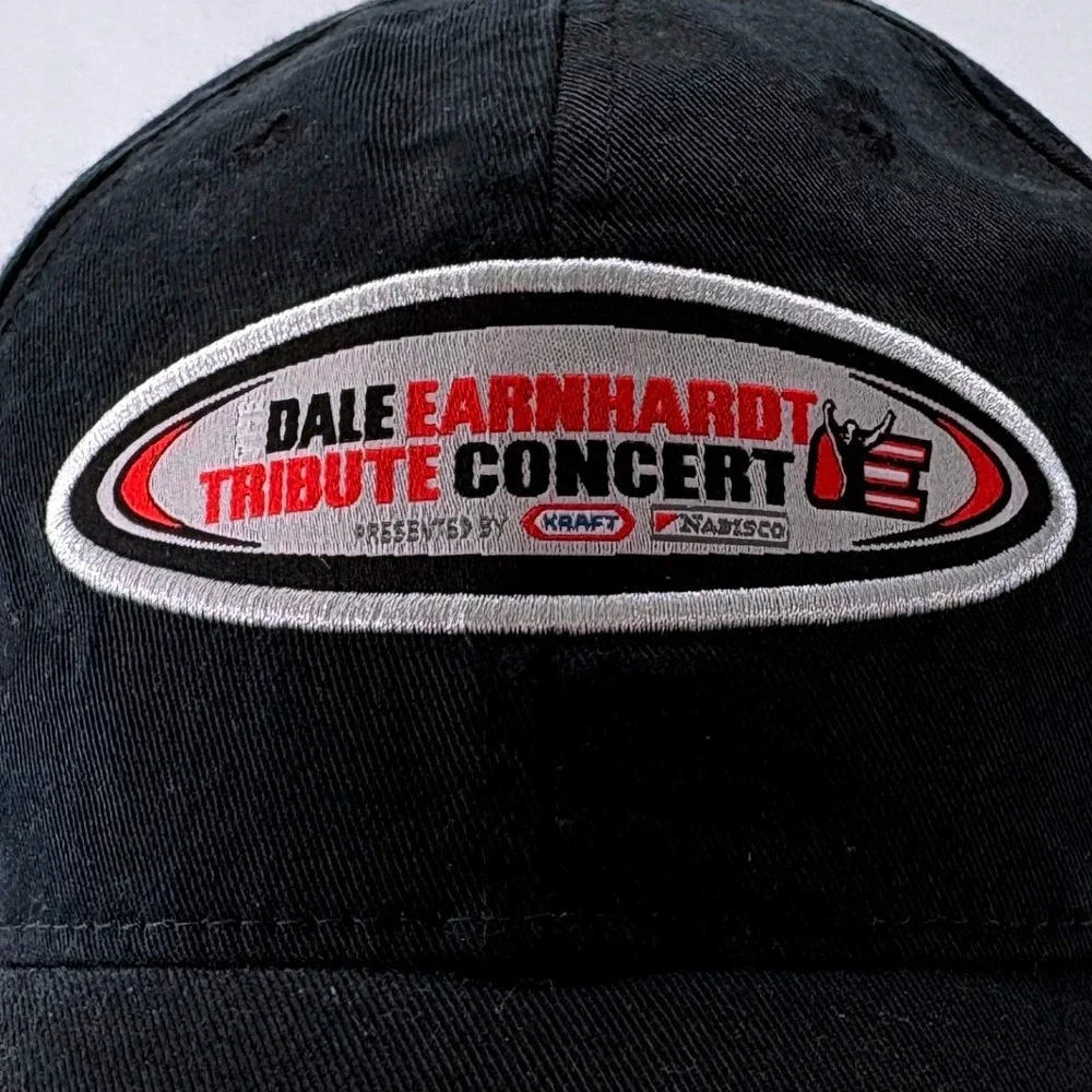 Chase Authentics Dale Earnhardt Tribute Concert Hat Black NASCAR 2003 Hat